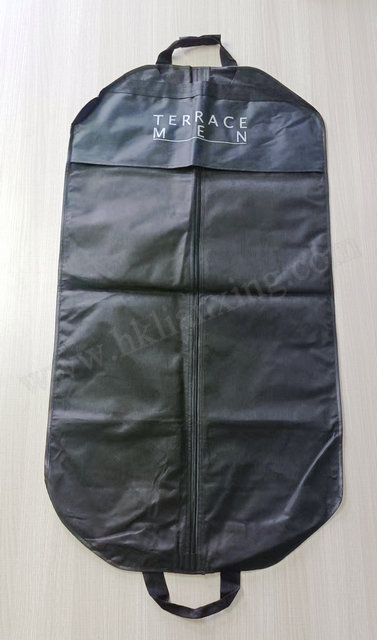 Double Zipper Suit Bag with Custom Logo